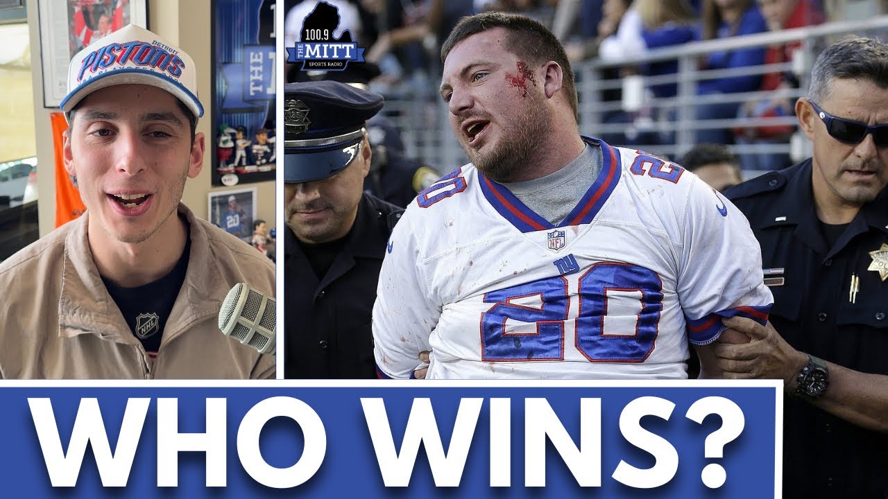 50 Regular Men vs New York Giants — Who Wins A Football Game? | The Ben Bosscher Show
