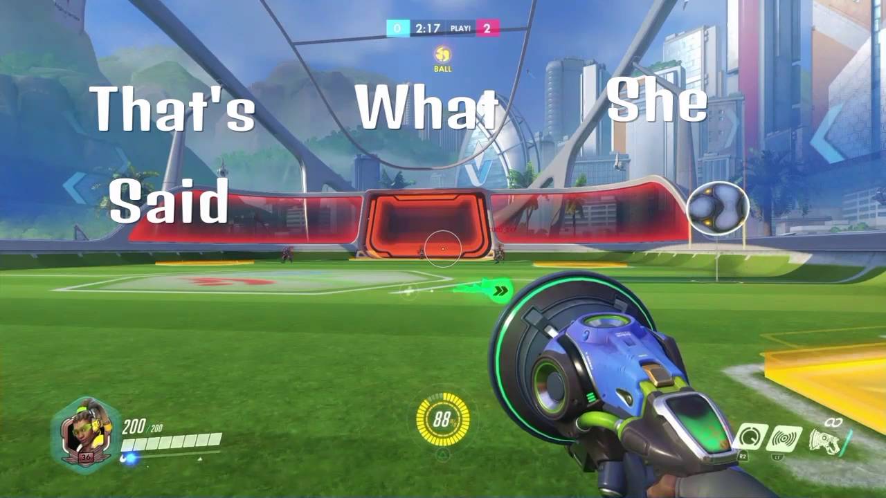 Overwatch Soccer Funny Moments