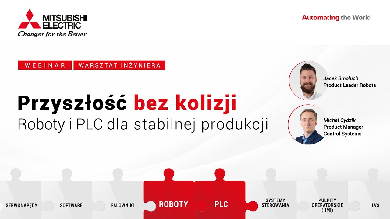 Warsztat Inżyniera:  Przyszłość bez kolizji - Roboty i PLC dla stabilnej produkcji