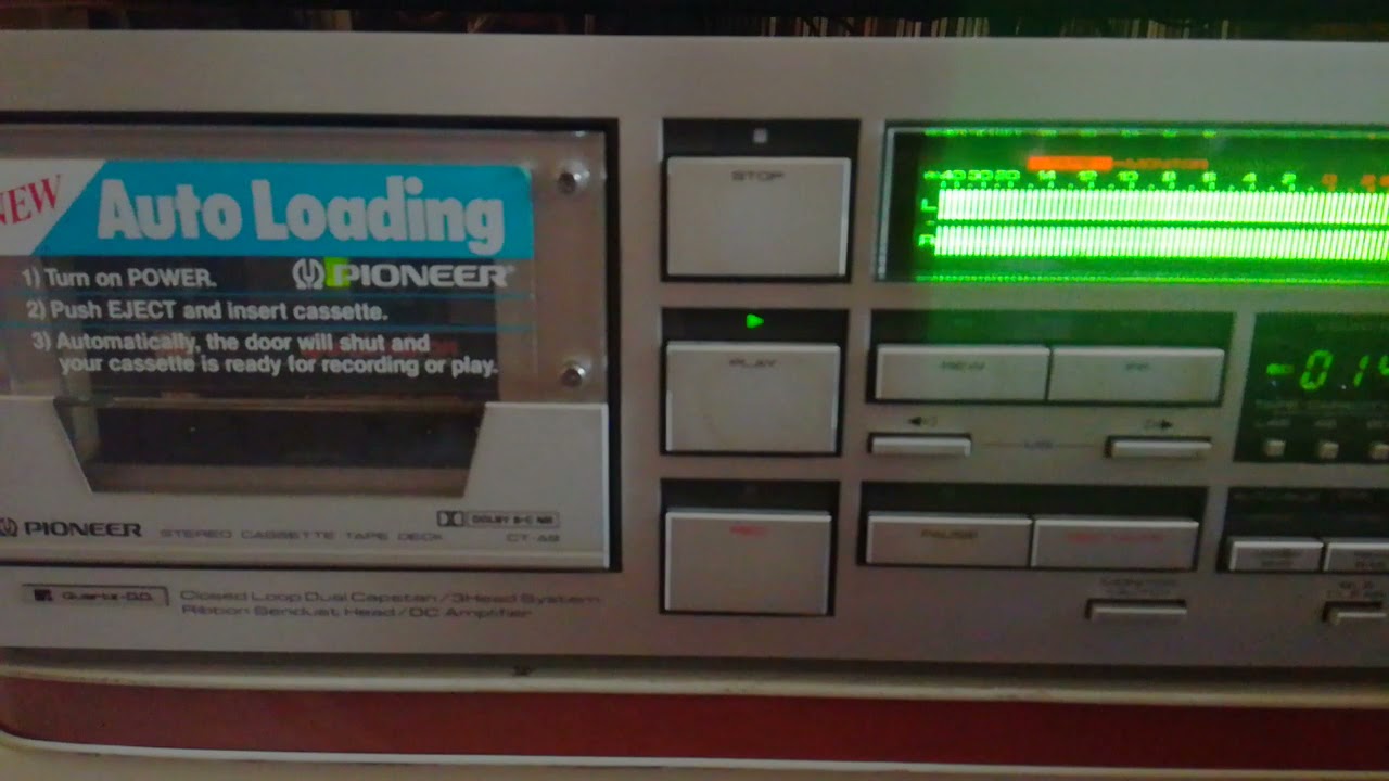 DEMO - Pioneer CT A9 Cassette Deck / Blood Sweat & Tears-Spinning Wheel