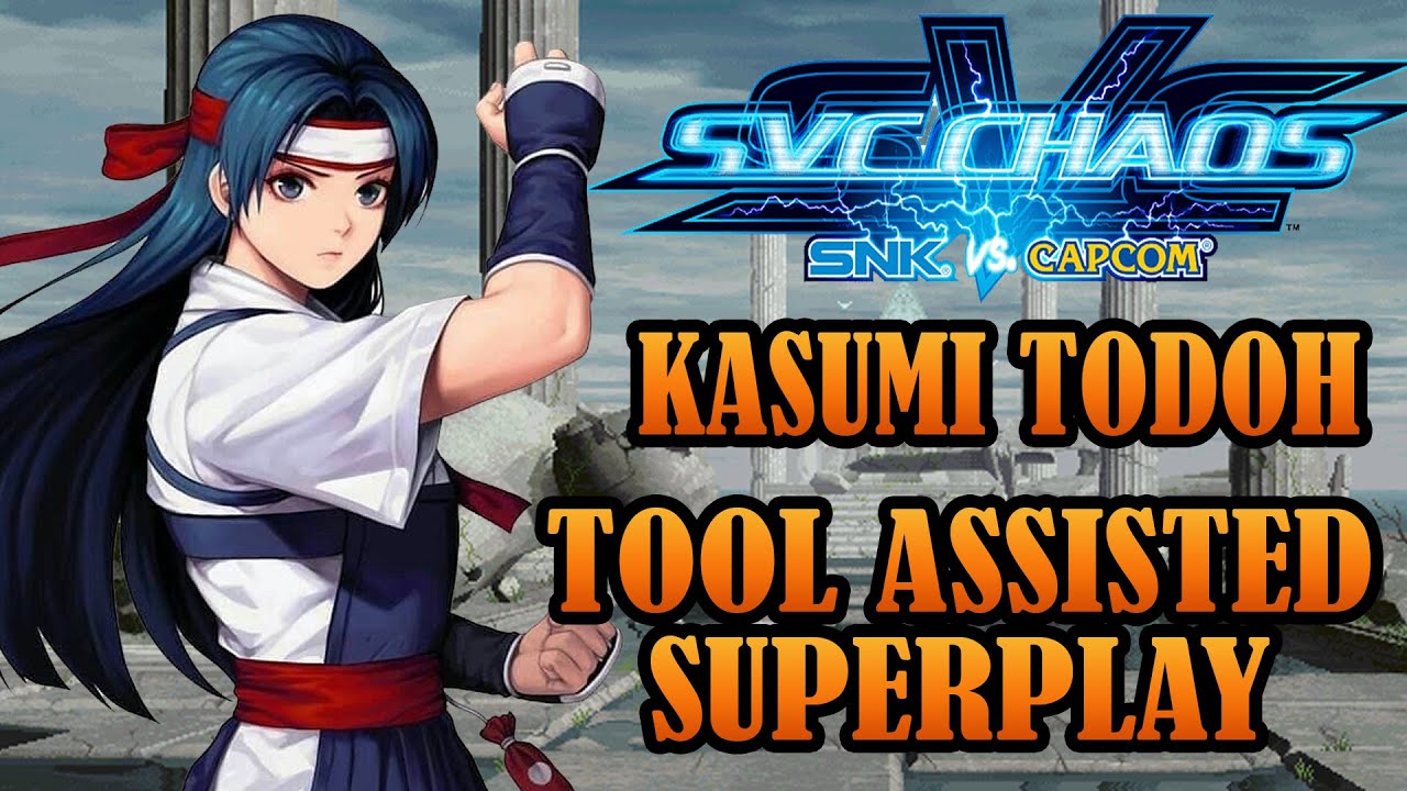 【TAS】ARCADE - SNK VS. CAPCOM: SVC CHAOS - KASUMI TODOH