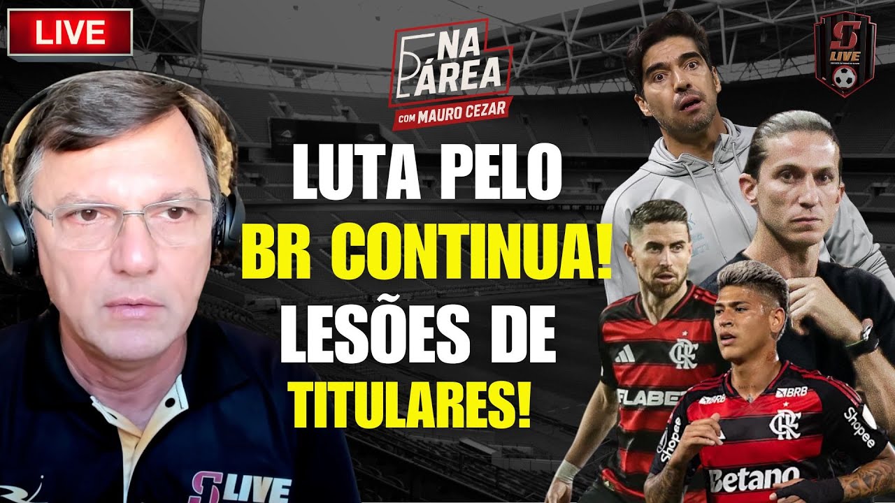 TRIO VENCE NA RODADA E BRIGA PELO BR CONTINUA! LESIONADOS | DEBATE AO VIVO COM MAURO CEZAR #229