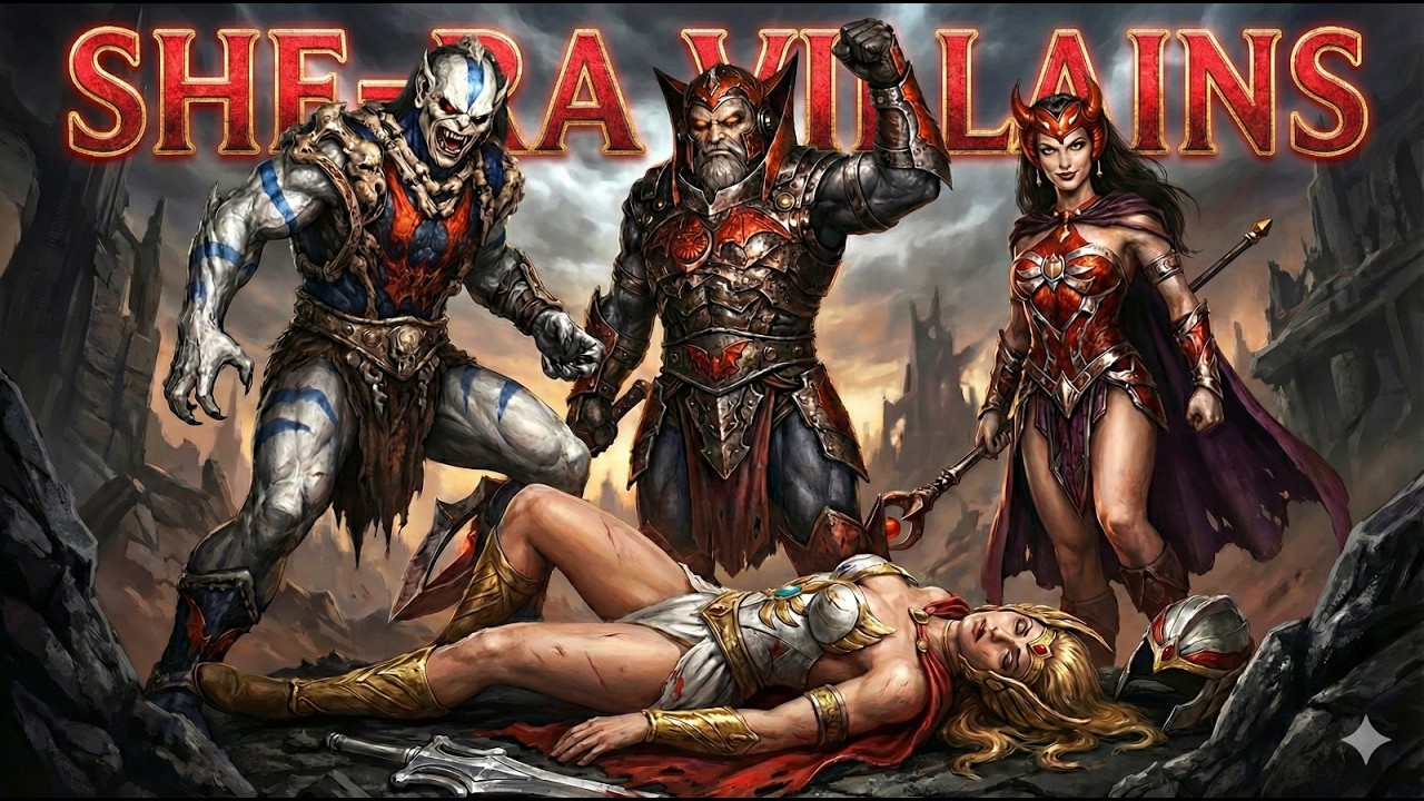 10 Major Villains Of She-Ra That Are Much Terrifying Than He-Man's Rogue's Gallery