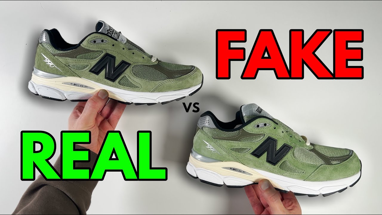 НАСТОЯЩИЕ ИЛИ ПОДДЕЛЬНЫЕ! СРАВНЕНИЕ КРОССОВОК NEW BALANCE JJJJOUND 990V3 OLIVE!