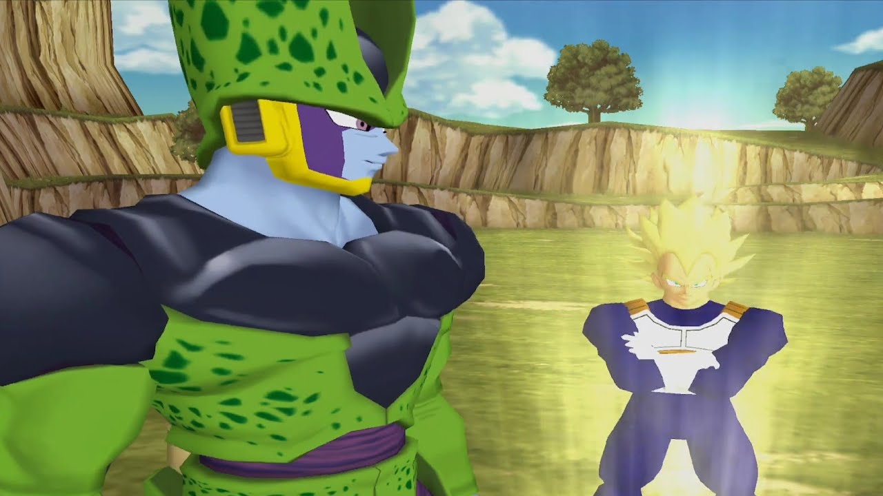 Прохождение Dragon Ball Z Budokai, часть 9, история Супер Вегеты