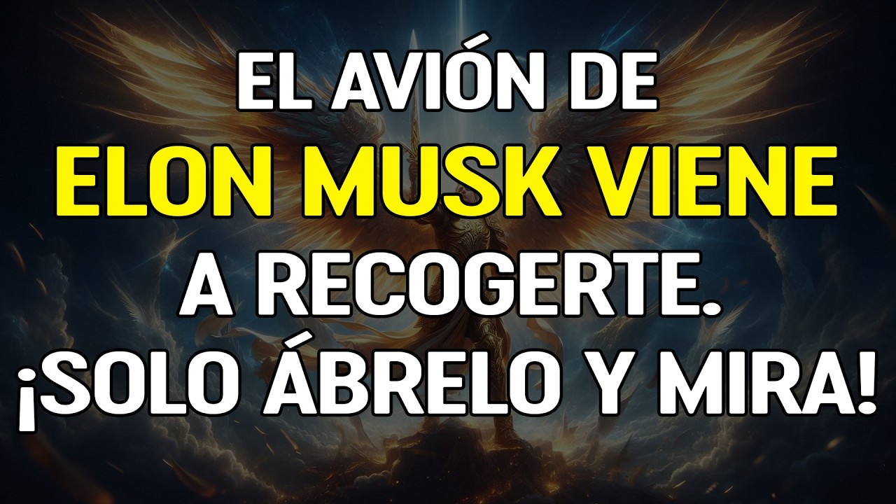 El avión de Elon Musk viene a recogerte.¡Solo ábrelo y mira!...