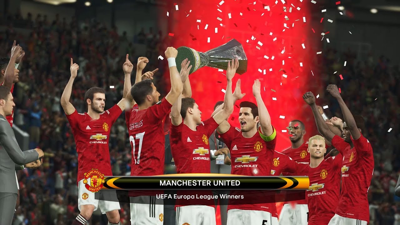 Villarreal vs Manchester United ● UEFA Europa League Final 2021 | PES 2018