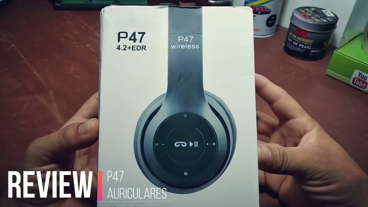 Auriculares P47 Wireless ( Unboxing y Review) baratos y buenos