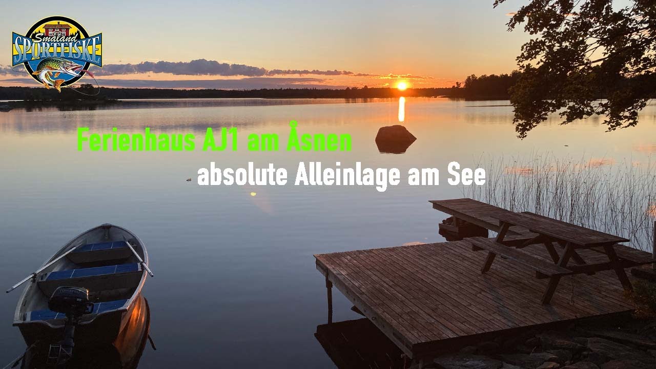 Ferienhaus AJ1 am &Aring;snen - Schwedenhaus in absoluter Alleinlage