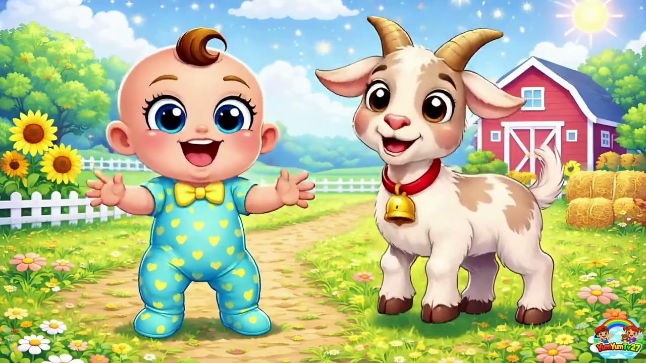 🐐 Mimi Bebek ve Sevimli Keçi | ME ME Dansı 🕺 Eğitici Hayvan Şarkısı | Çocuklar İçin #babyshorts 🐐 🐐