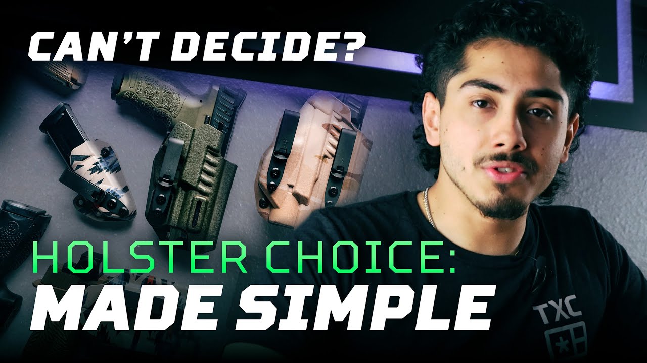 Holster Finder: Which TXC Holster Is Right For You?