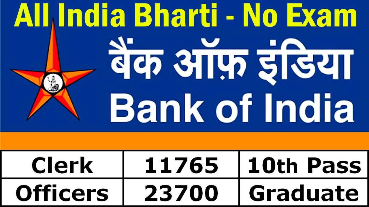 BOI Recruitment 2020 Apply Online || Bank of India Vacancy Notification