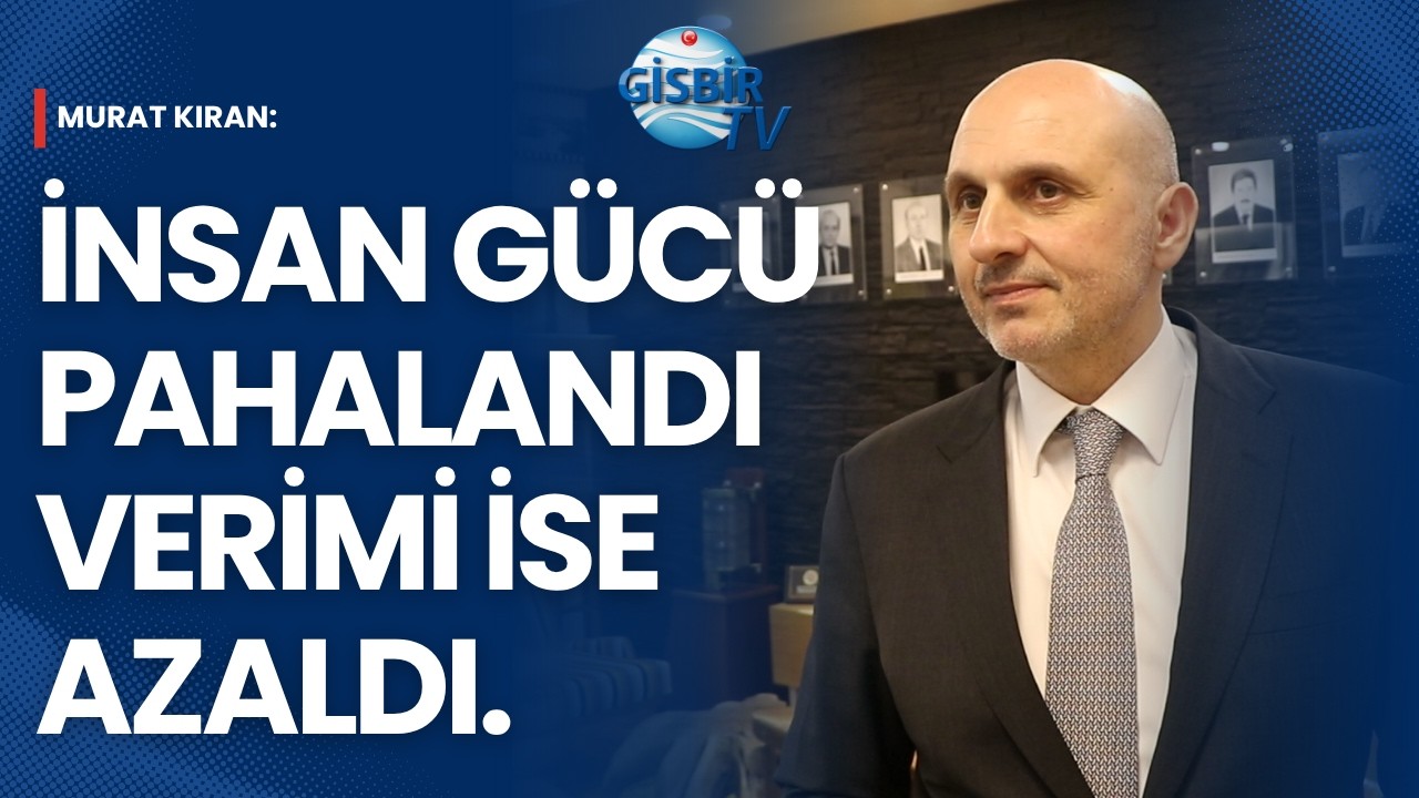 Murat Kıran, Sekt&ouml;rdeki Başlıca Problemleri ve &Ccedil;&ouml;z&uuml;mlerini Değerlendirdi.