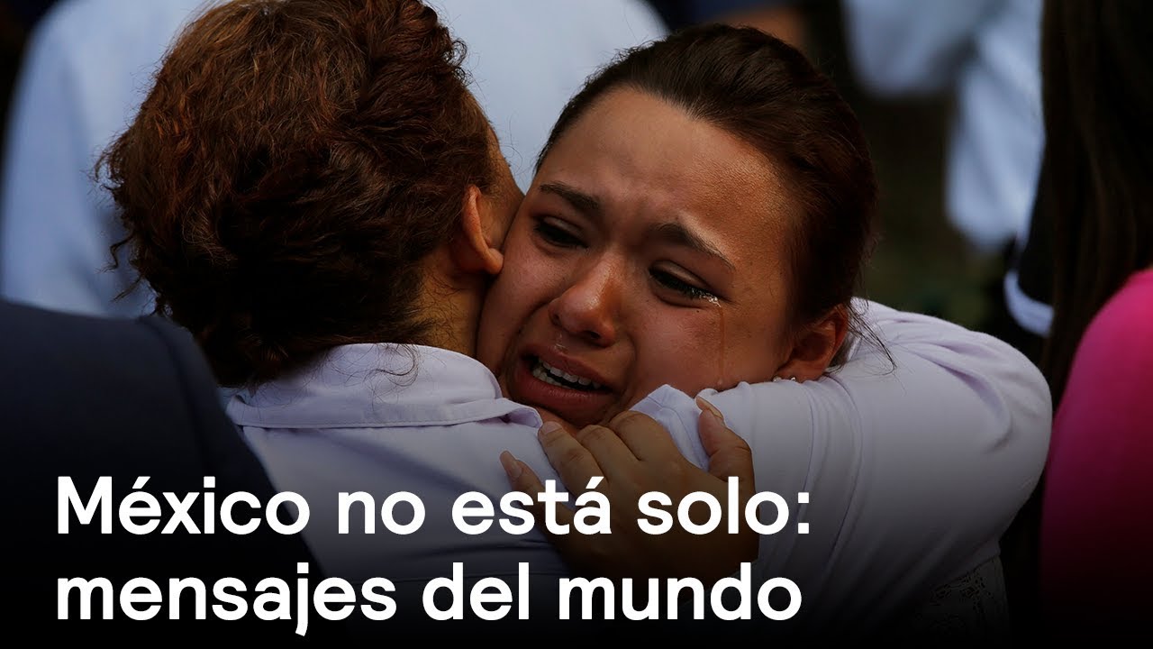 México recibe muestras de apoyo de la comunidad internacional - sismo