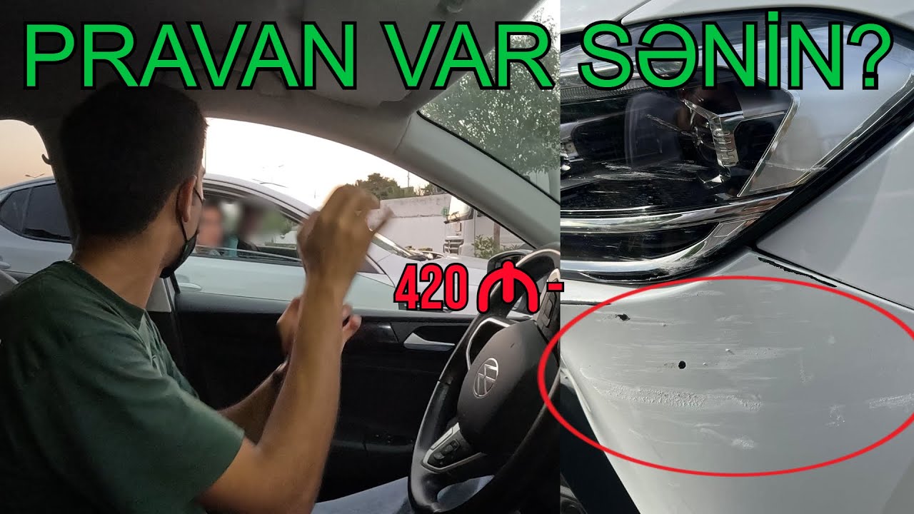 İLK DƏFƏ MAŞIN SÜRDÜM!​