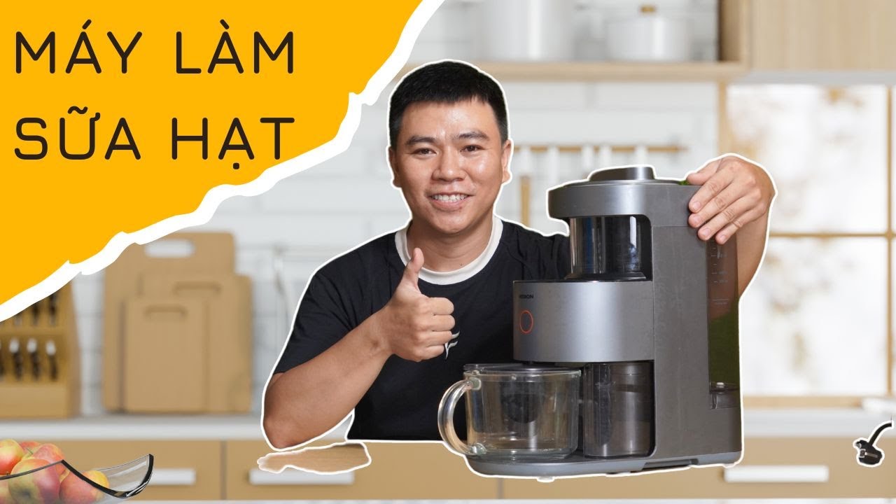 Máy Làm Sữa Hạt Medion MD 19725 Làm Sạch Tự Động | HUGA
