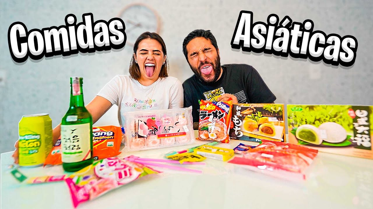 EXPERIMENTANDO COMIDAS ASIÁTICAS E QUAL NOTA A GENTE DEU