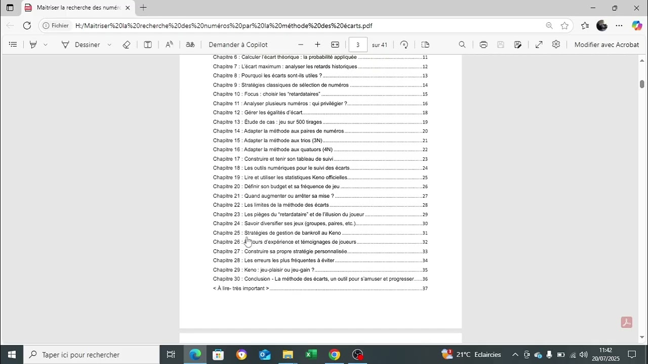 Secrets du Keno : Apprenez la Méthode des Écarts et Gagnez !