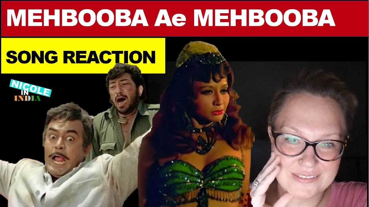 Mehbooba Mehbooba | Bollywood Dance Hit Song | Reaction Video