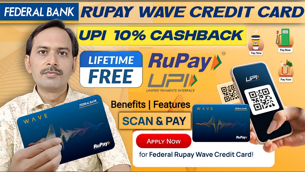 Federal Bank RuPay Wave Credit Card Review 2026 🔥 | Federal Bank Credit Card Apply