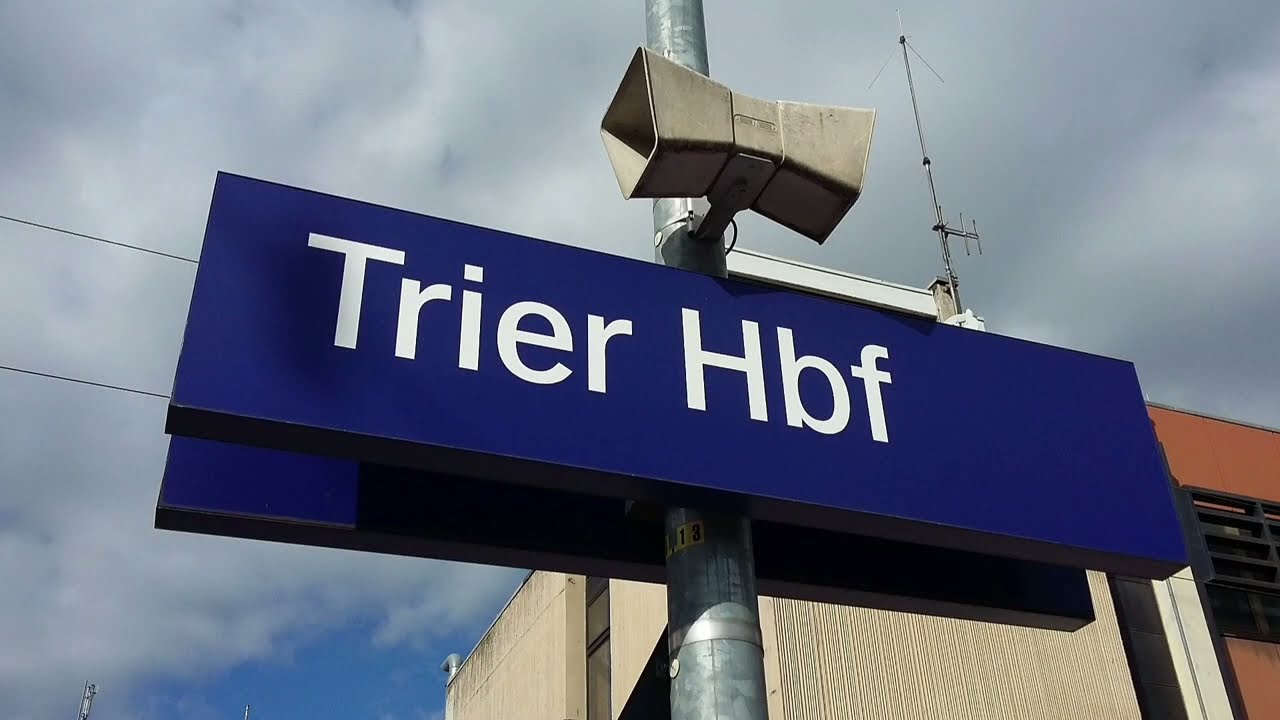 Bahnsteigansagen (Blechelse) Trier Hbf