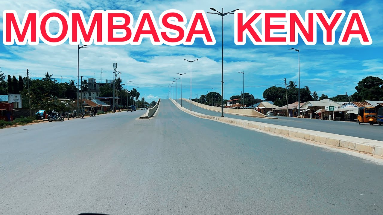 Mombasa Kenya most modern road 4k Drive with me