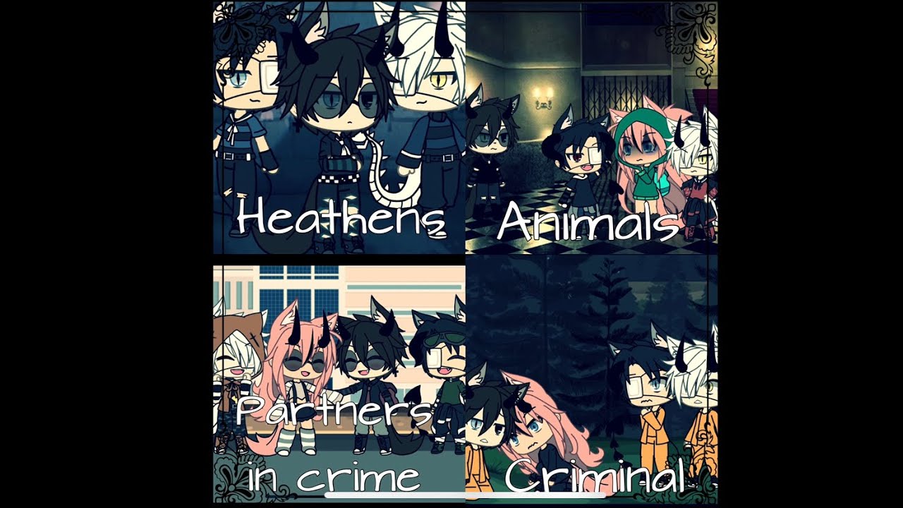 4 in 1 music video || animals/heathens/partners in crime/criminal.￼