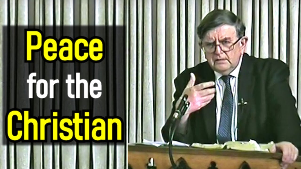 Peace for the Christian - Reverend Malcolm Watts Sermon