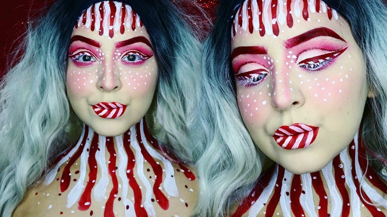 Candy Cane Queen | Christmas Makeup Tutorial