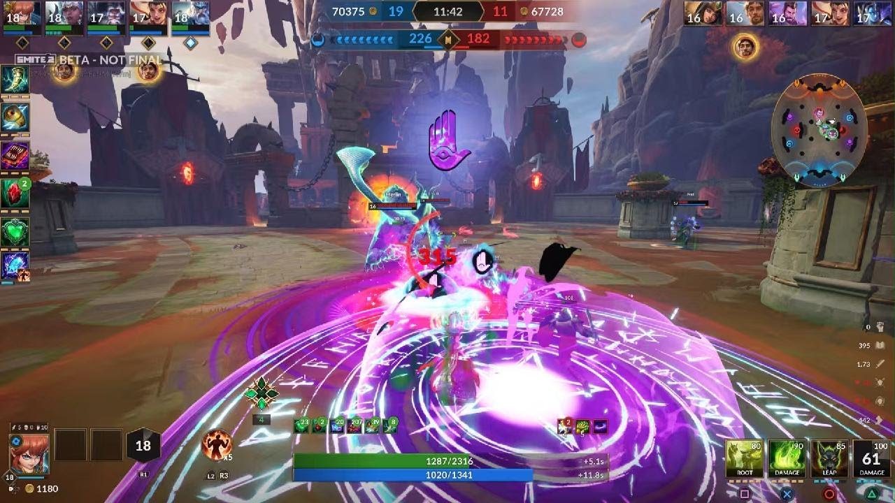 SMITE 2 new steed for Scylla