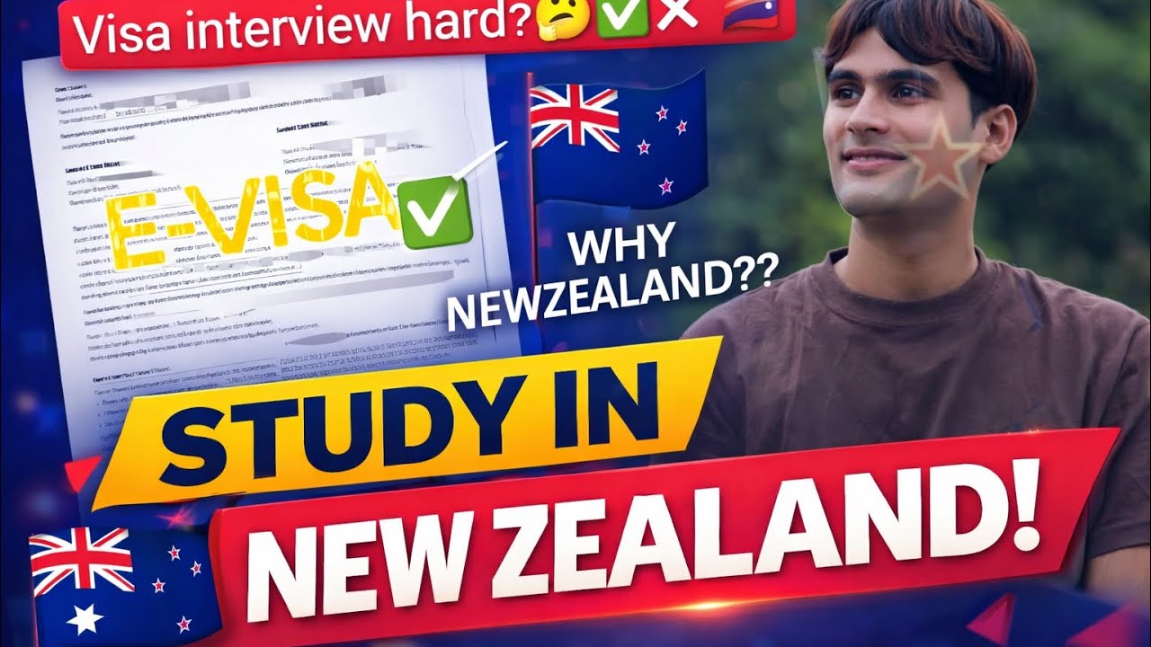 Newzealand study visa interview!! 2026 Questions..