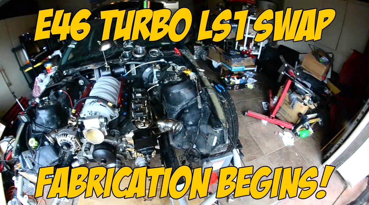 E46 LS1 Swap: fabrication begins!, Episode #08