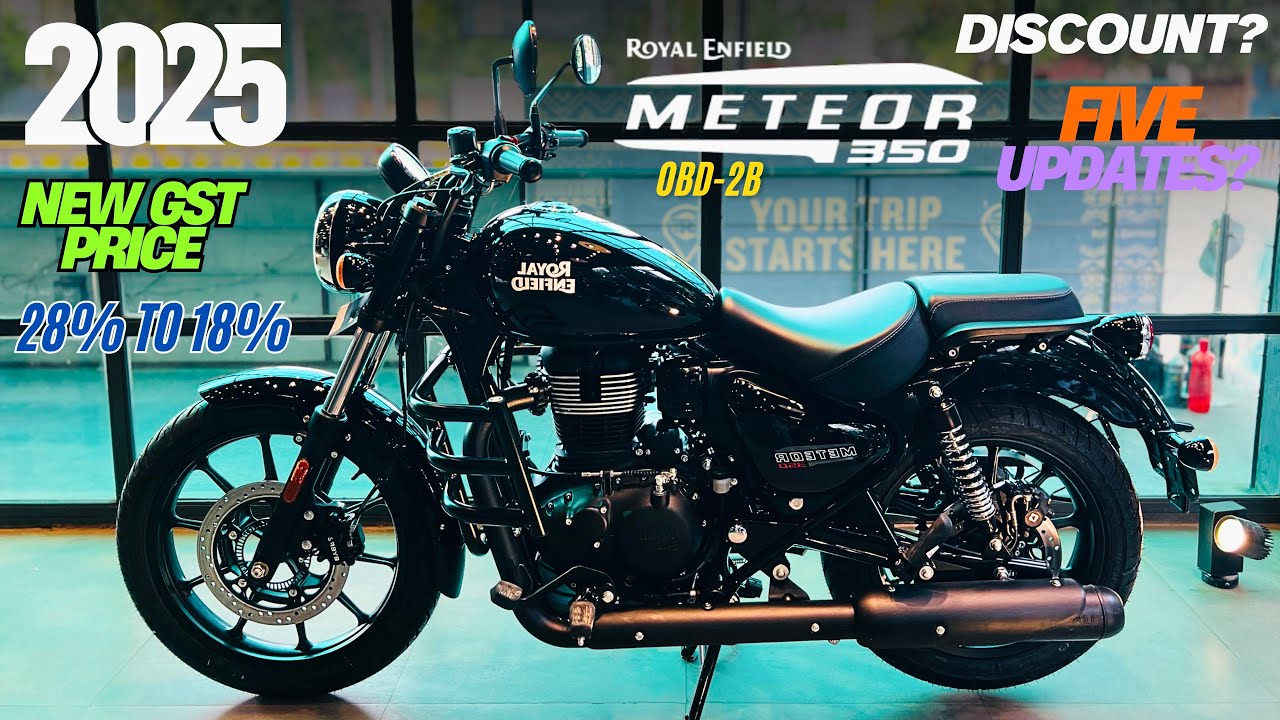 GST CUT 🔥 Royal Enfield Meteor 350 Fireball Base Model ❤️ Full Review ✅ 2025 Price & Features