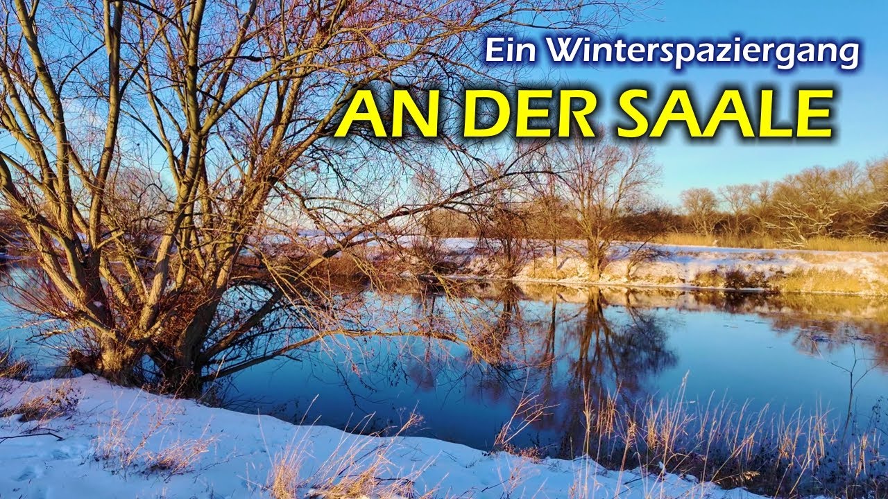 Winterspaziergang an der Saale