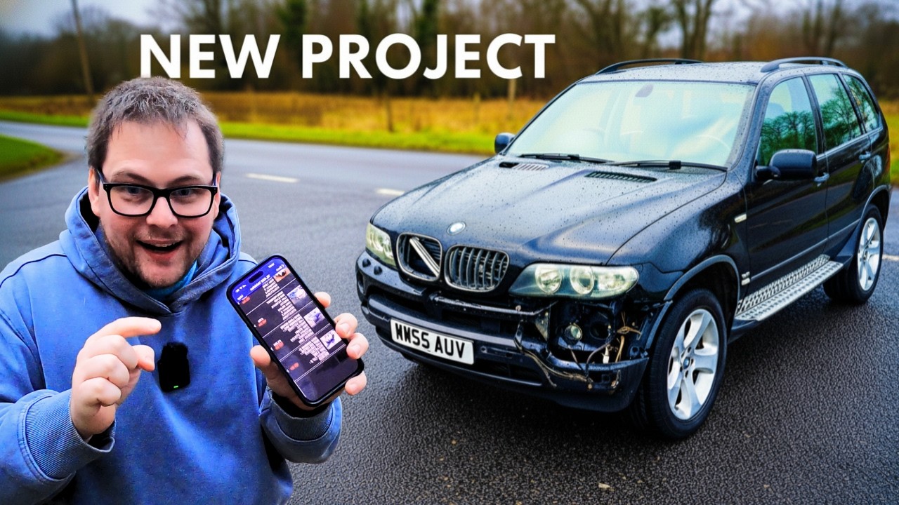 Я купил разбитый BMW X5 с двигателем V8 (проект начинается здесь).