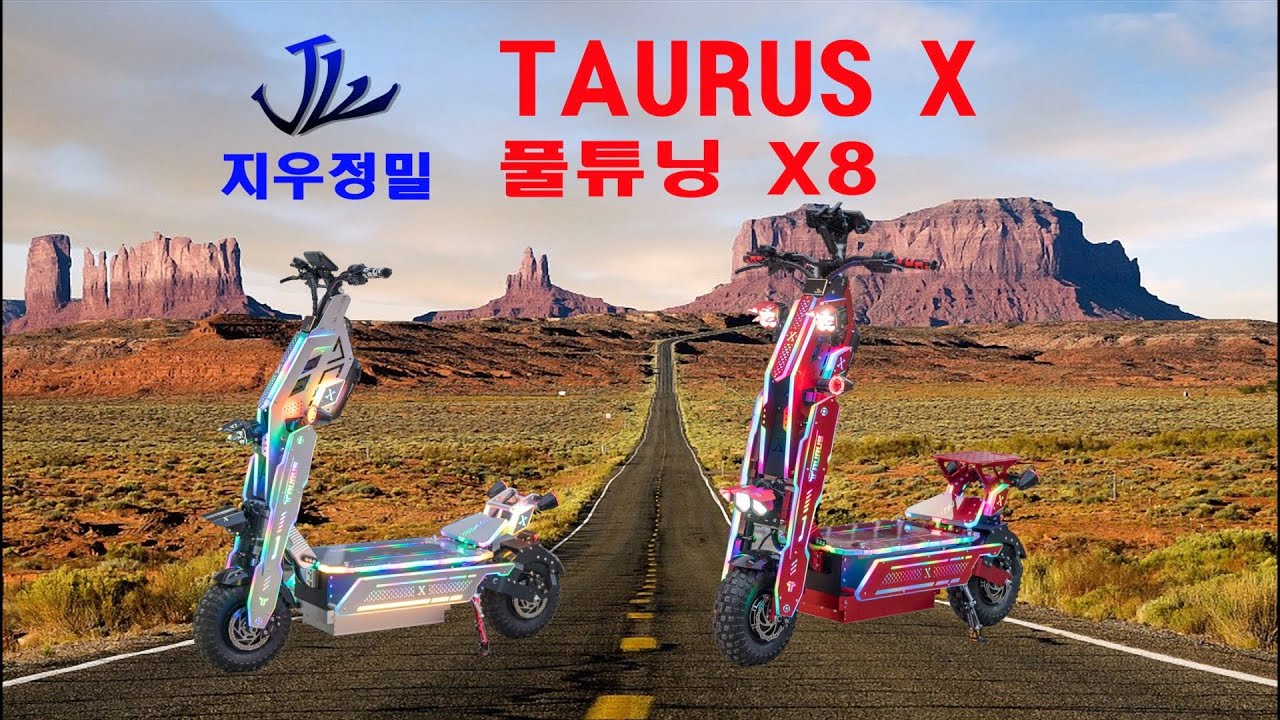 X 풀튜닝 끝판왕!  지우정밀표 쇼바가드 출시 이지베이션 타우러스 엑스 풀튜닝 소개