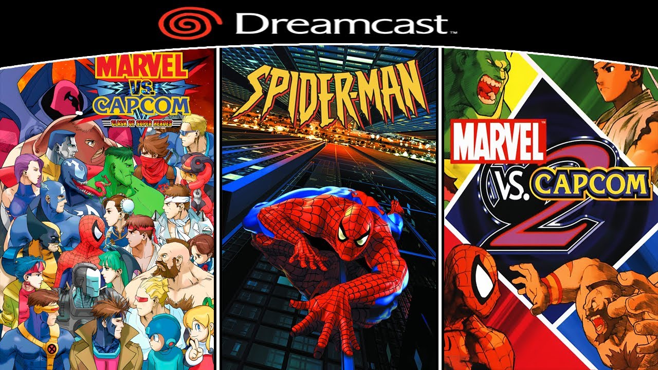 Marvel Super Heroes Games on Sega Dreamcast
