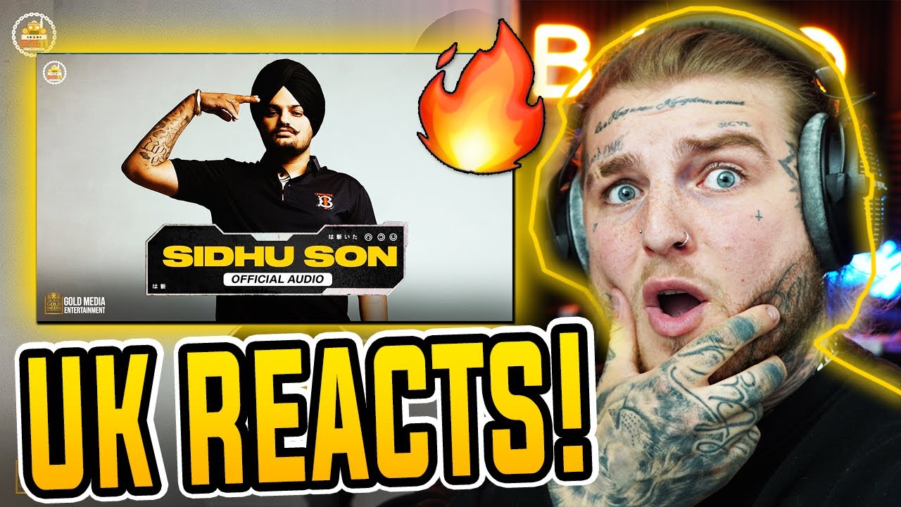 UK REACTS To | Sidhu Son (Official Audio) Sidhu Moose Wala | The Kidd | Moosetape (LOVE HIM!)