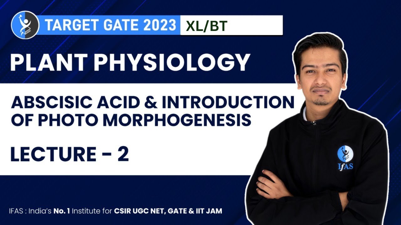 Photomorphogenesis in Plants For Gate 2023 Exam | Plant Physiology Series | L2 | IFAS