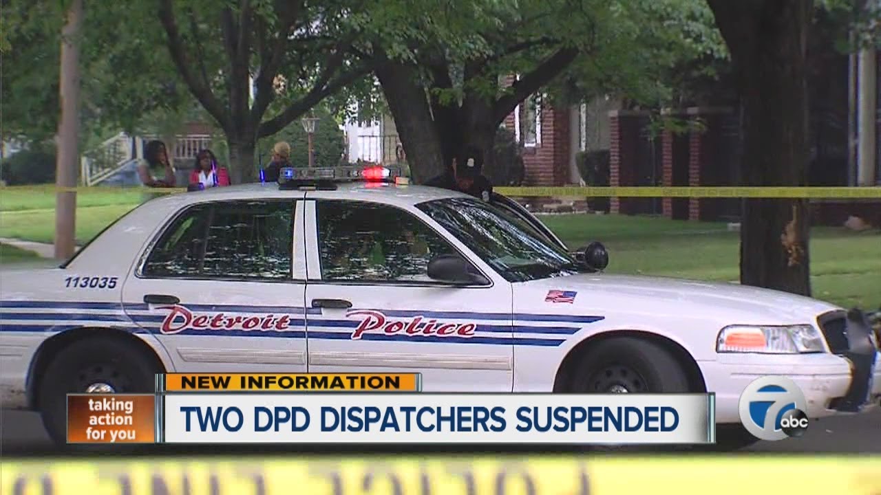 Two Detroit Police Department dispatchers suspended