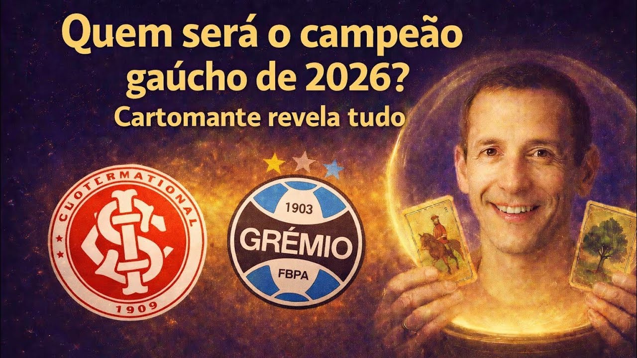 INTER OU GRÊMIO: QUEM SERÁ O CAMPEÃO GAÚCHO DE 2026? CARTOMANTE REVELA TUDO!