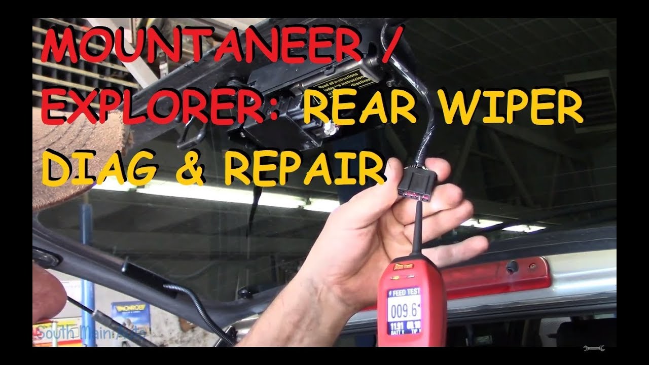 Mountaineer/Explorer: Rear Wiper Motor Diagnose & Repair