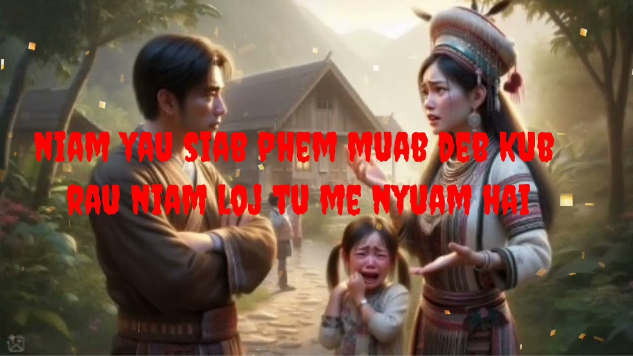 Niam yau siab phem muab dej kub rau niam loj tu ntxhai hau