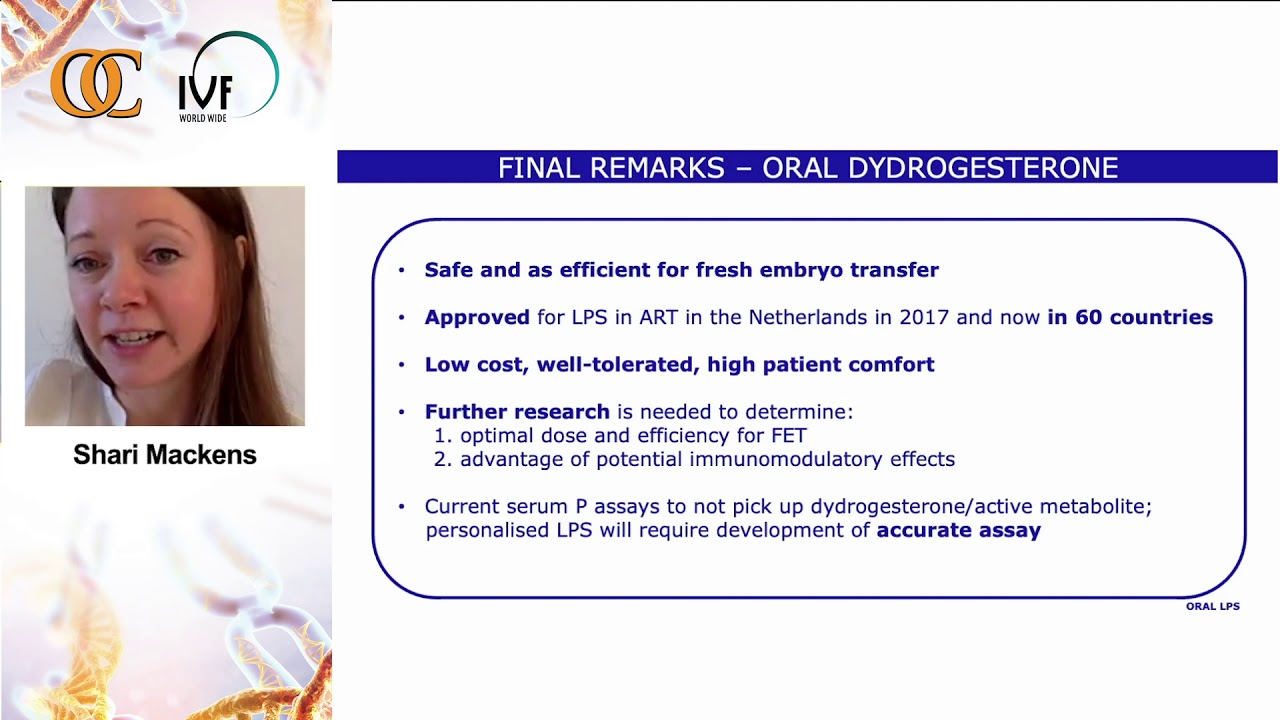 IVF Worldwide Summary Highlights: Luteal Phase Support  - The various progesterone formulations