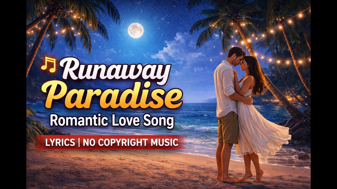 🎵 Runaway Paradise – Romantic Love Song (Lyrics) | No Copyright Music