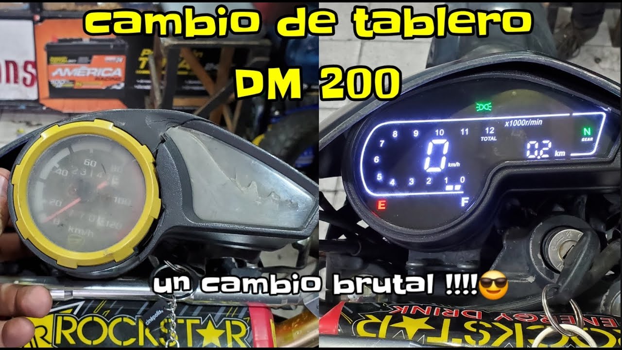 Instalación de Tablero Digital para Italika DM 200: Paso a Paso