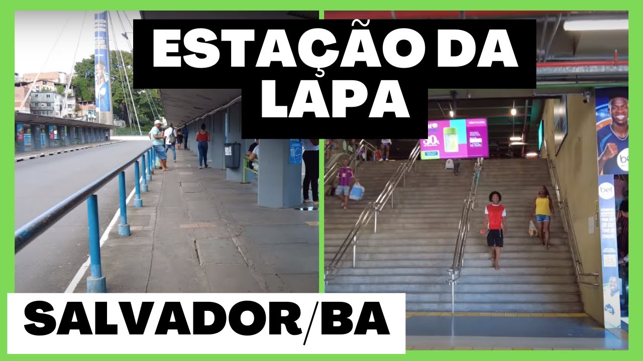 ESTAÇÃO DA LAPA ATÉ ESTAÇÃO CAMPO DA PÓLVORA - SALVADOR BAHIA 🇧🇷 #salvadorbahia  (20 Maio,2023) [4K]