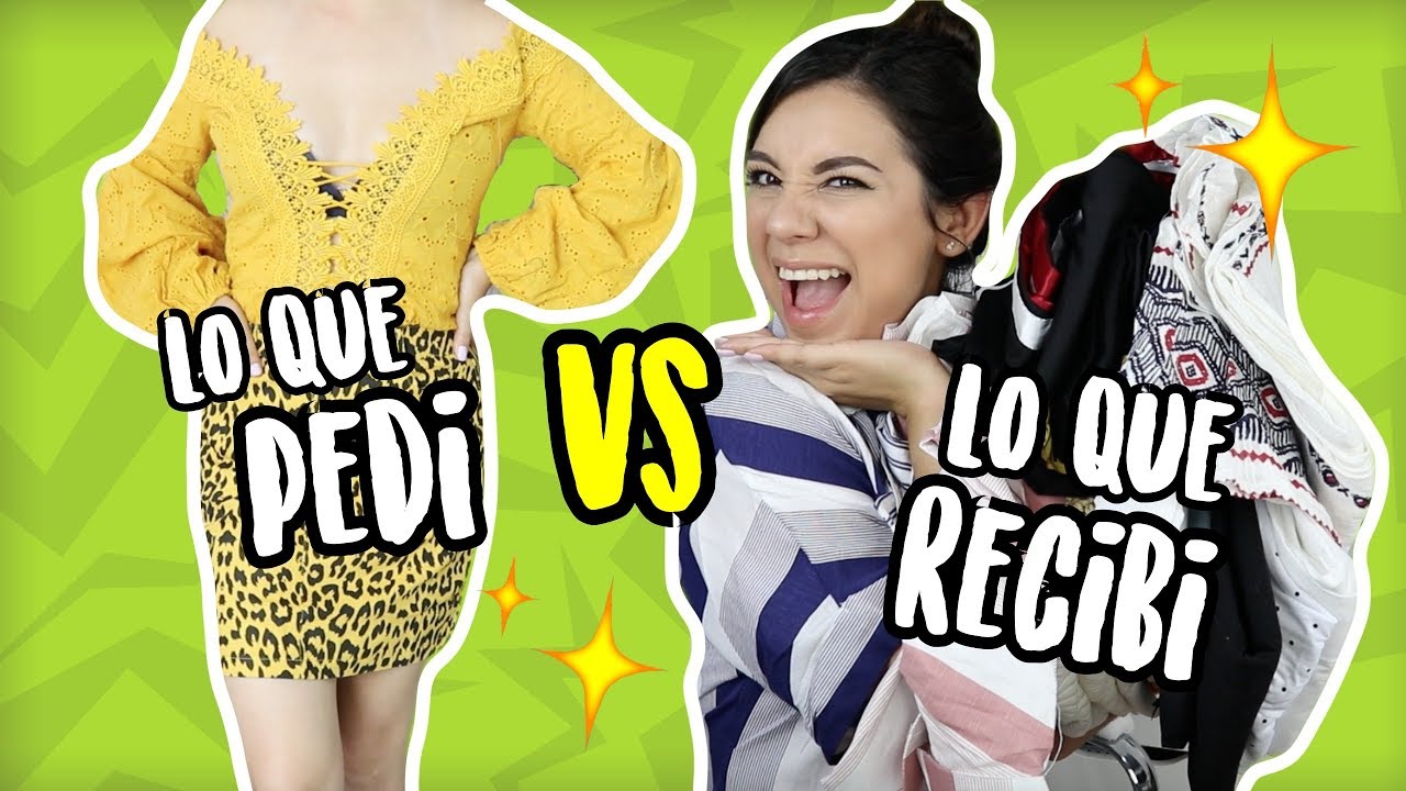 ROPA CHINA: LO QUE PEDI VS LO QUE RECIBI