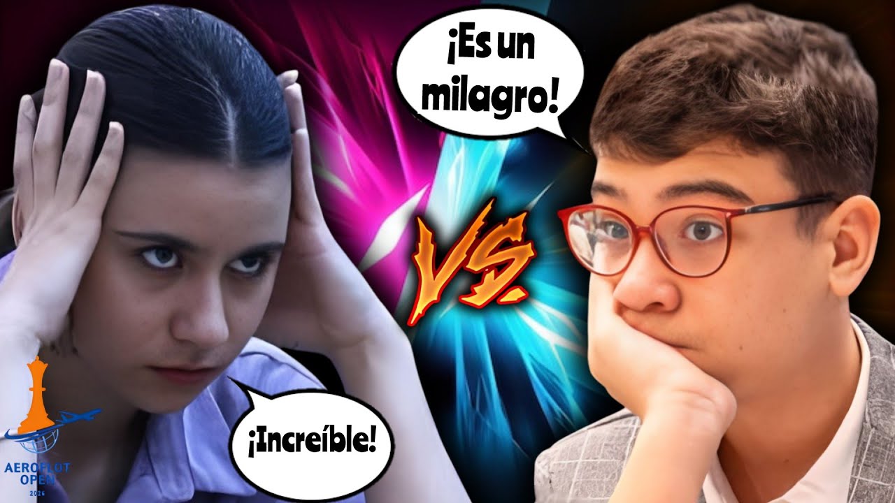 !!!LOS ERRORES TAMBIEN VALEN ORO🤯💥!!! | Goltseva vs. Oro | (Aeroflot Open ronda 3).