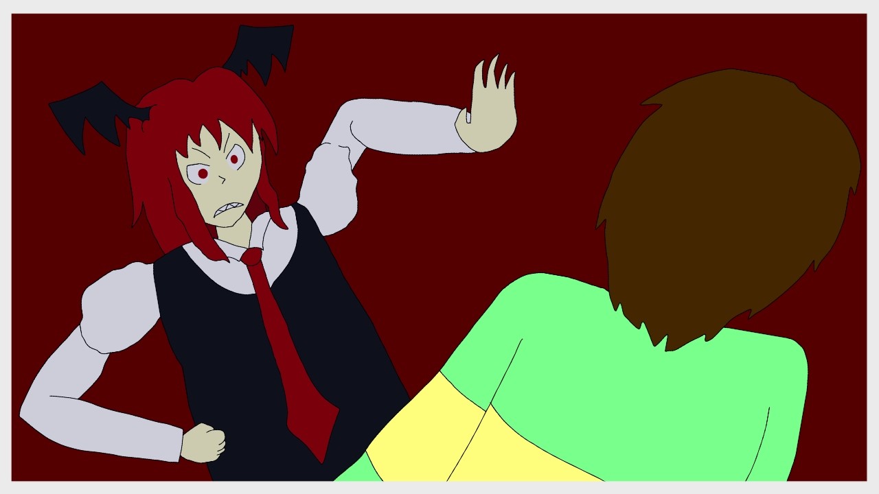 Koakuma KKHTA vs Chara No more deal - Touhou Animation